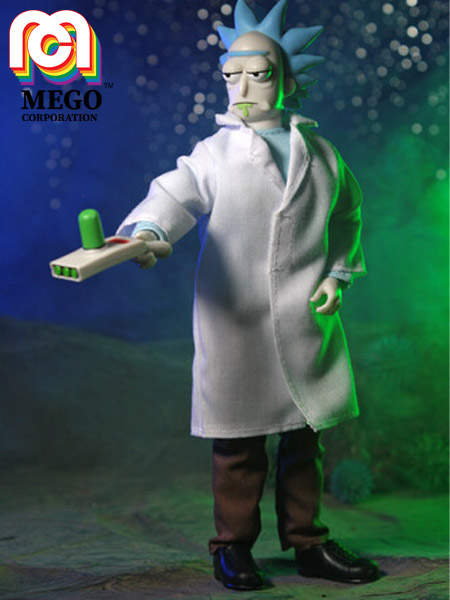Mego Rick and Morty Rick Sanchez 8 Inch Action Figure